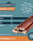 Dogginstix Beef Pizzle - 12 inch