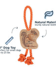 Toy Leather - NATURAL Tug Color Chipmunk 12"