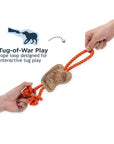 Toy Leather - NATURAL Tug Color Chipmunk 12"