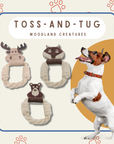 All Natural, Triple Stitched Pet Tug Toy. Durable, pet-safe: Combo