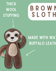 Tuff Toys: Brown Sloth