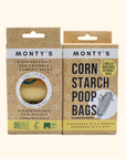 Compostable Dog Poop Bags - 15 Bag Rolls - 9 x 13" Bag Size: 3 Roll (45 Bags)