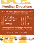 Organic Probiotics with Prebiotics