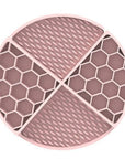 Honeycomb Lick Mats: Purple