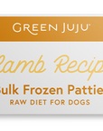 Dog Frozen Raw Lamb Sliders