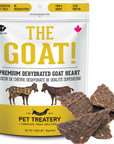 The Goat! Premium Dehydrated Goat Heart Treat for Dogs (80g)