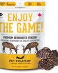 Enjoy the Game - Premium Dehydrated Protein Venison Treat for dogs 80g