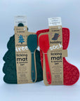 Stocking Enrichment Lick Mat with Silicone Spatula
