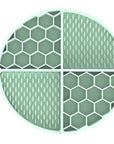 Honeycomb Lick Mats: Purple