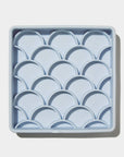 3-in-1 Fish Scale Slow Feeder Bowl (Sky)