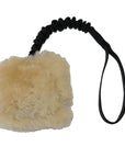 Fuzzy Puppy Bungee Tug With Squeaker
