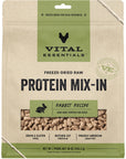 FD Raw Protein Mix-In Rabbit Topper Mini Nibs (18oz)