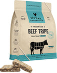 Frozen-Raw Beef Tripe Patties 6LBS