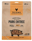 Freeze-Dried Raw Pork Entree & Mixer Soft Nibs for Cats (12oz)