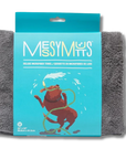 Microfiber Towel- Med Grey