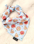 Cooling Dog Bandana - Pizza: M/L