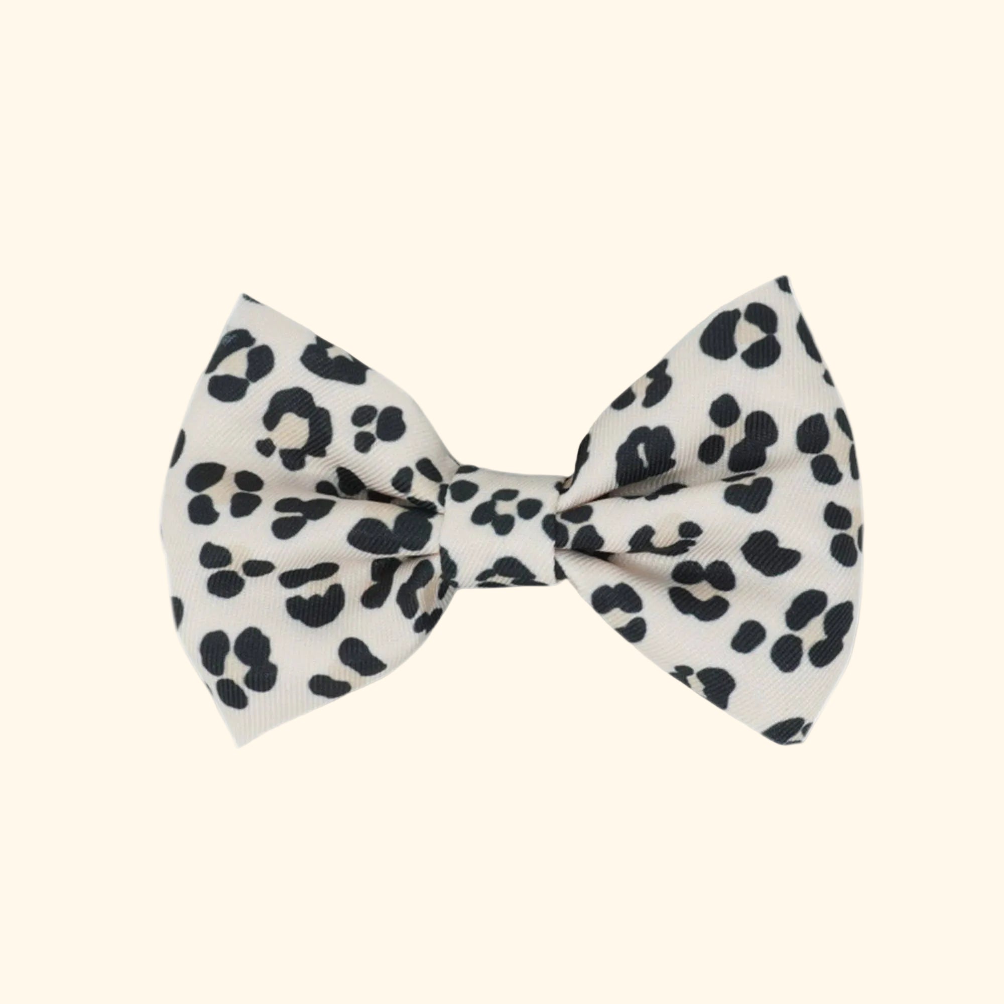 Dog Bow Tie - Leopard: M/L