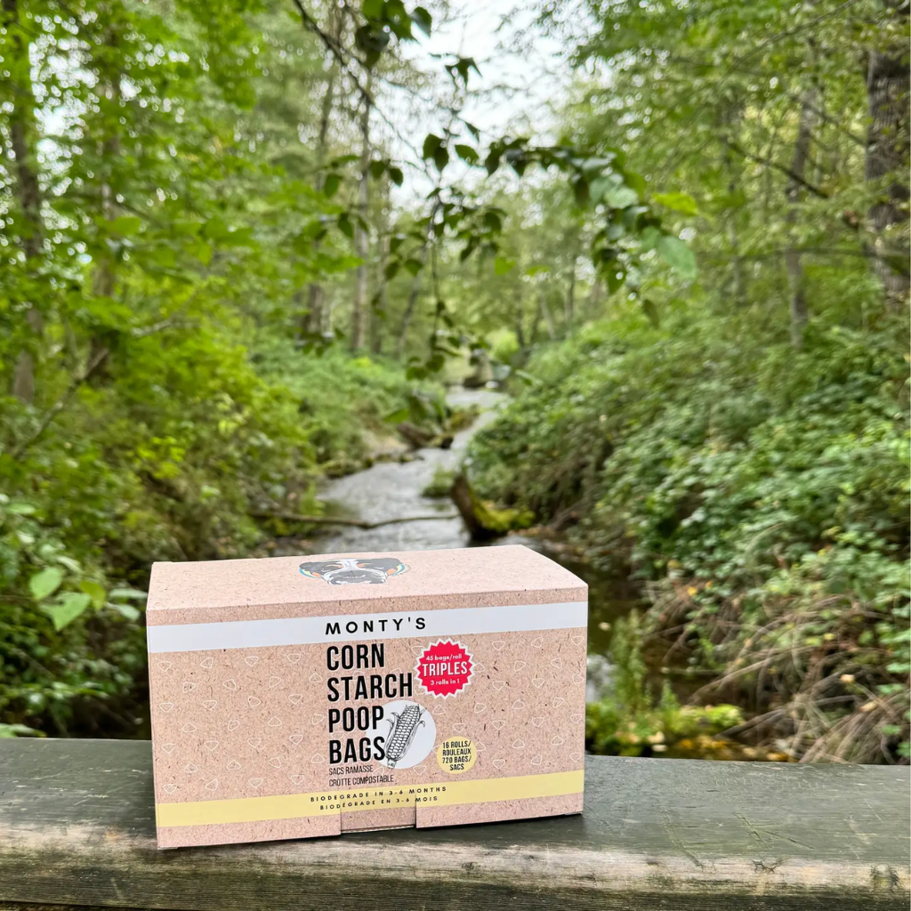 Bulk Compostable Dog Poop Bags - 45 Bag Rolls - 9x13": 4 Roll (180 Bags)