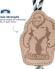 Toy Leather - NATURAL Tug Top Grain Big Foot 16"
