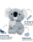 Plush - Squeaker Koala 8"