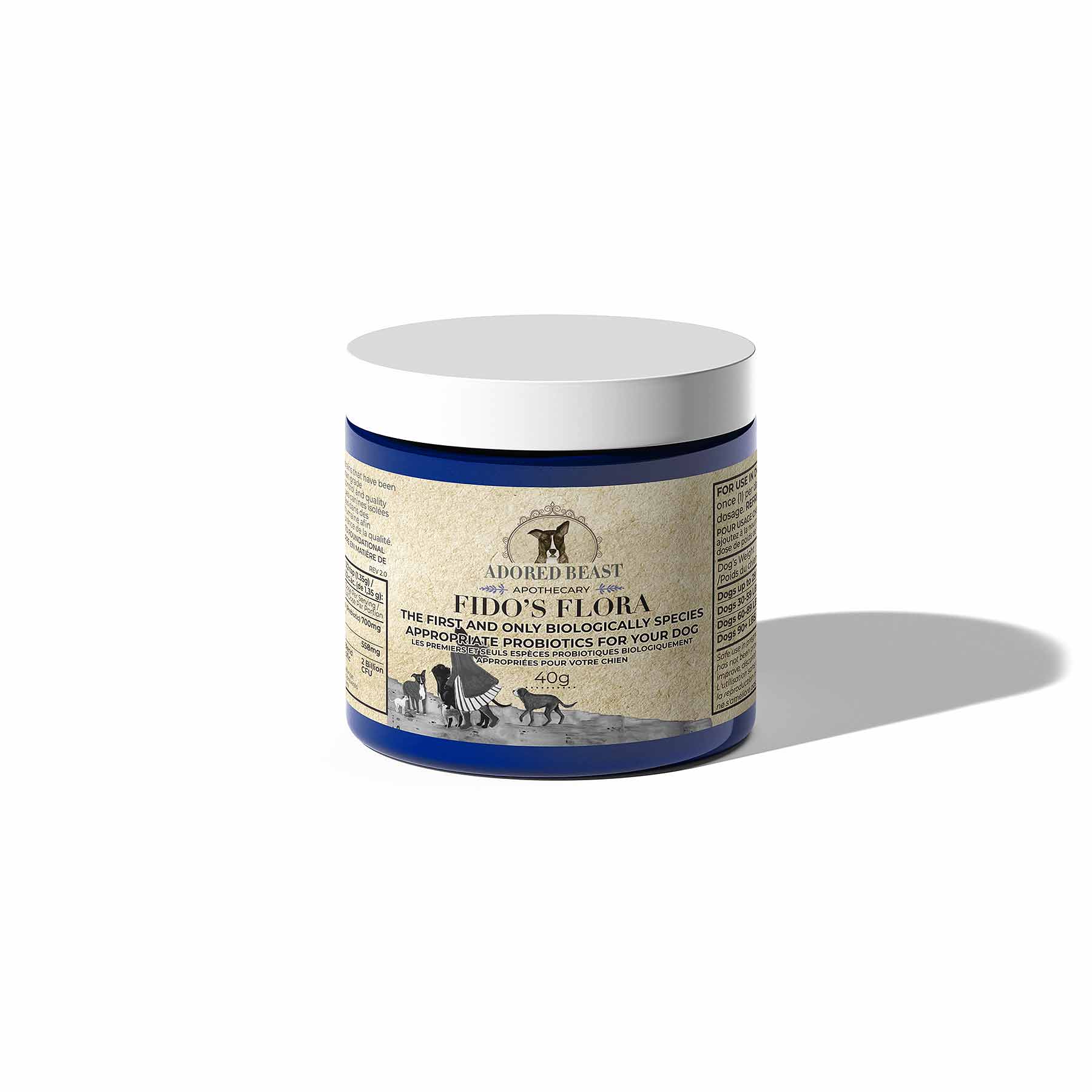 Fido&#39;s Flora Canine Probiotic (40g)