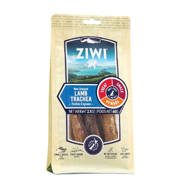 Dog Chews Lamb Trachea 2.1 oz