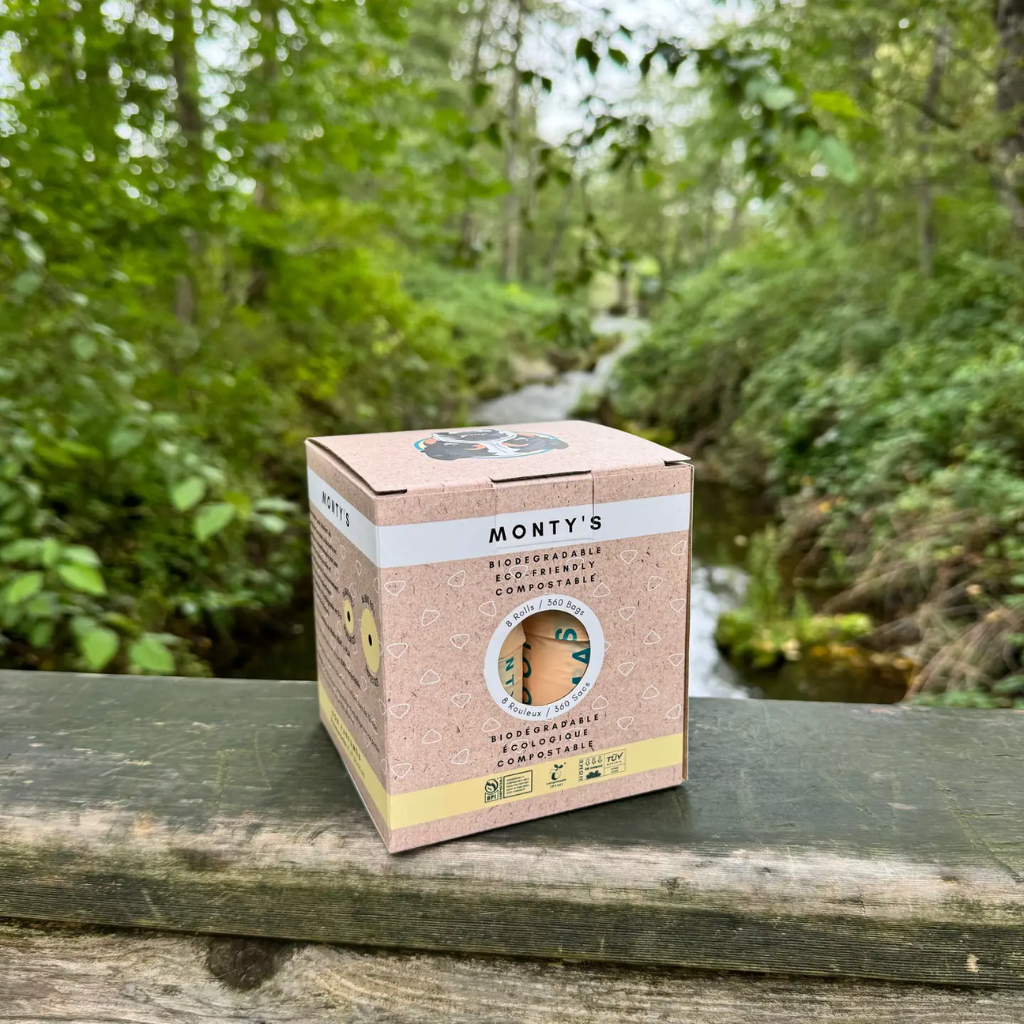 Bulk Compostable Dog Poop Bags - 45 Bag Rolls - 9x13": 4 Roll (180 Bags)