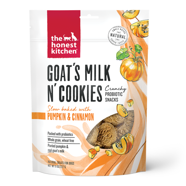 Dog Goat's Milk N' Cookies w/ Pumpkin &amp; Cinnamon 8 oz