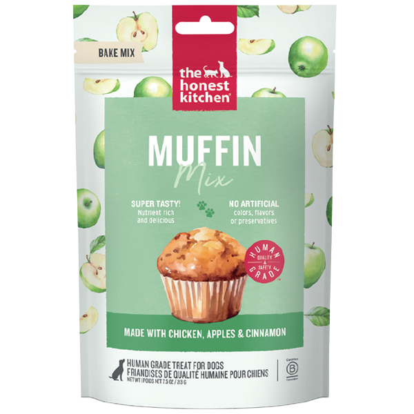 Dog Muffin Mix Chicken Apples &amp; Cinnamon 7.5oz