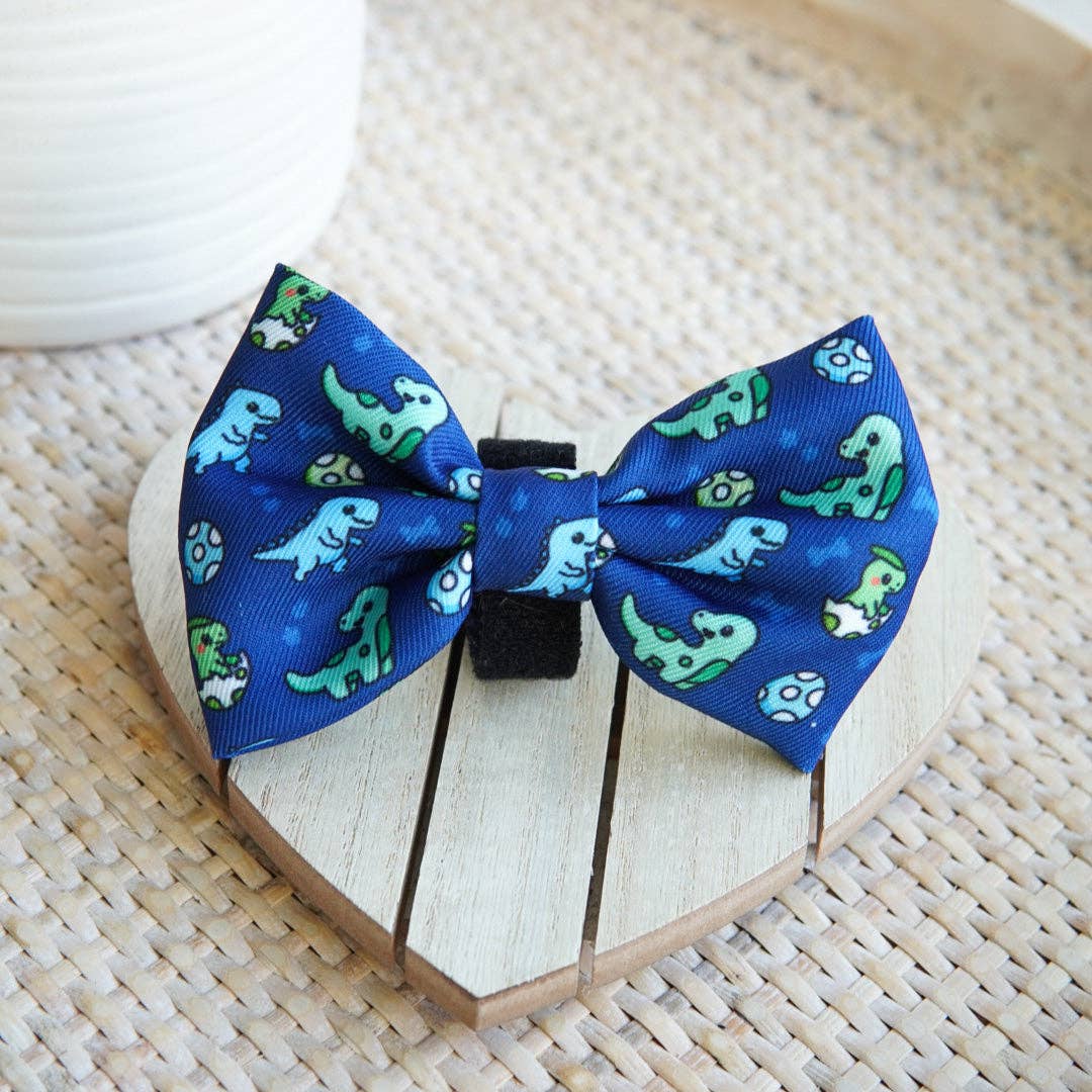 Dog Bow Tie - Dino: M/L