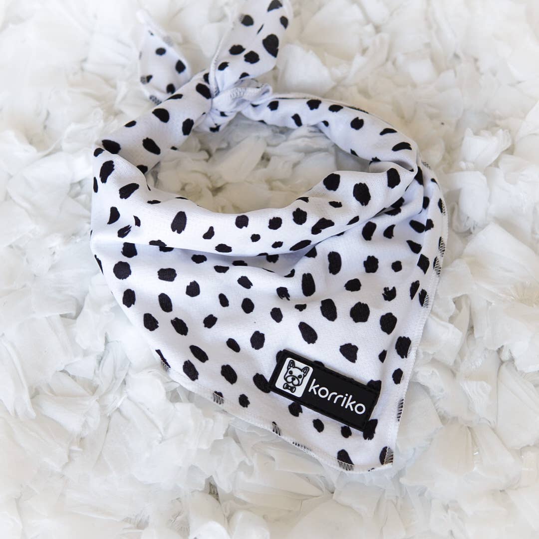 Cooling Dog Bandana - Spotted: S/M