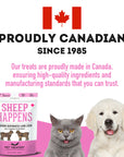 Sheep Happens - Premium Dehydrated Protein Lamb Liver Treat For Dogs & Cats 80g