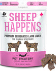 Sheep Happens - Premium Dehydrated Protein Lamb Liver Treat For Dogs & Cats 80g