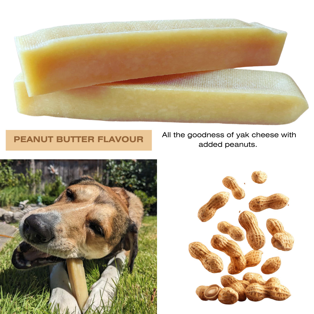 Yak Cheese Chew - Peanut Butter