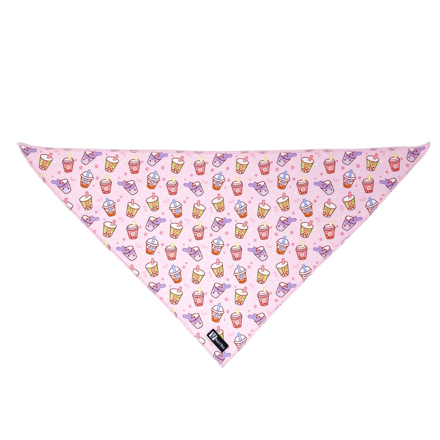 Cooling Dog Bandana - Taro Milk Tea: M/L