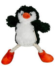 Penguin Pull-Through Rope Tug Dog Toy