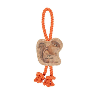 Toy Leather - NATURAL Tug Color Chipmunk 12"