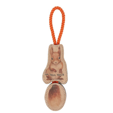 Toy Leather - NATURAL Tug Color Jointed Squirrel
