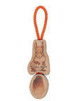 Toy Leather - NATURAL Tug Color Jointed Squirrel