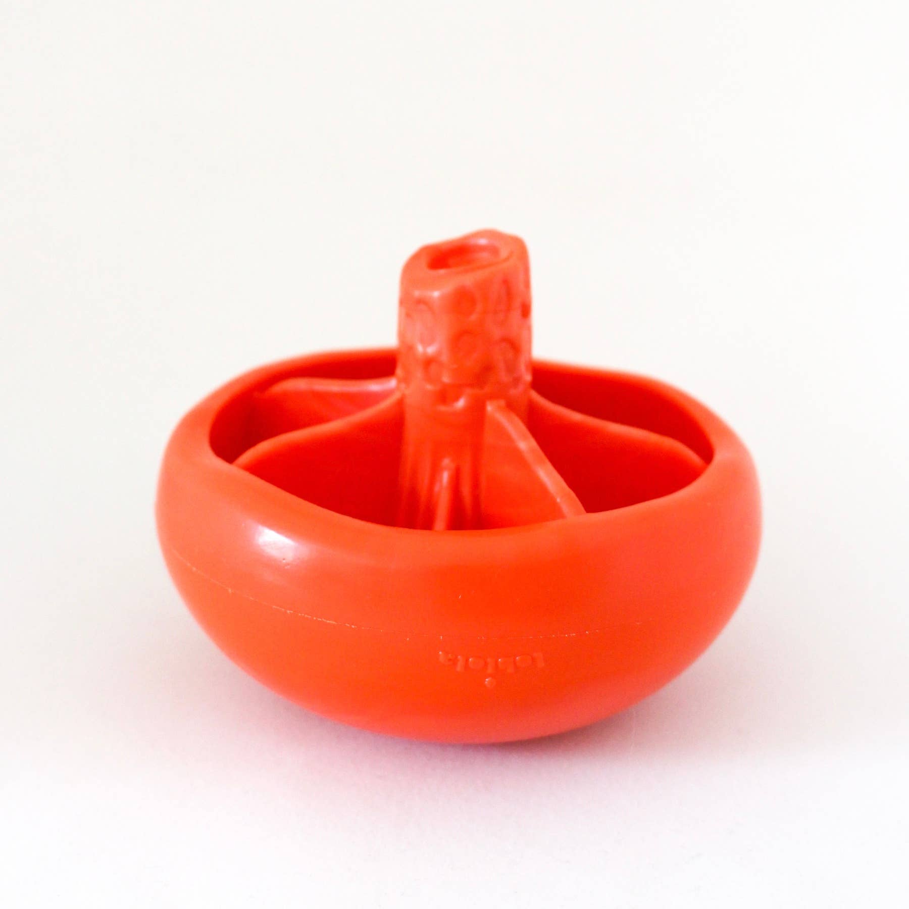 Milkcap Mushroom Interactive Dog Toy: Cherry Tomato