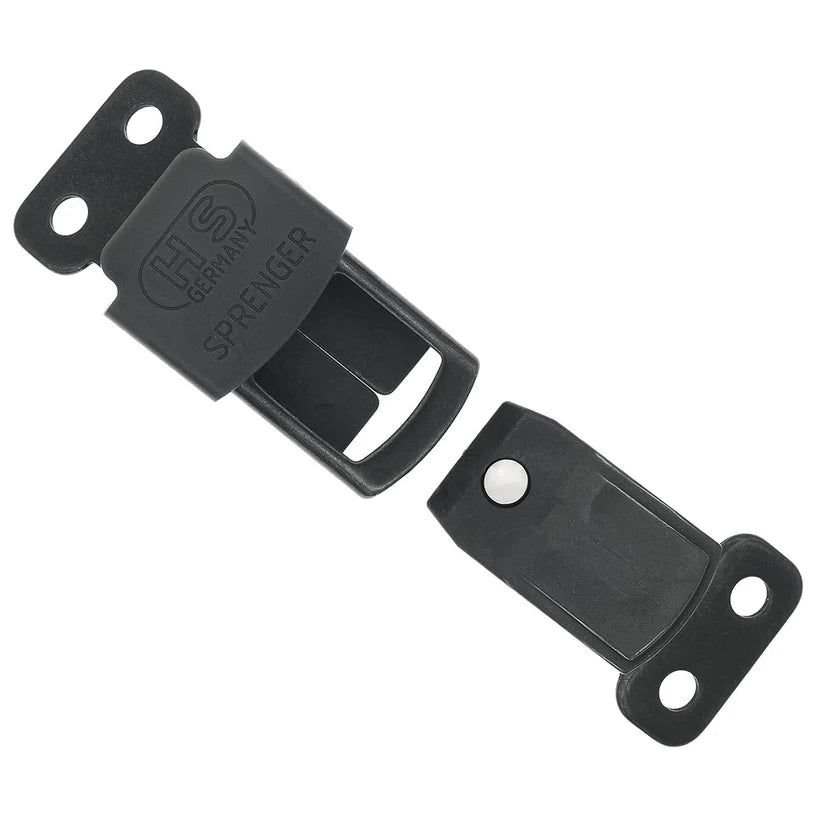 Click Lock Center Plate - Black 2.25mm
