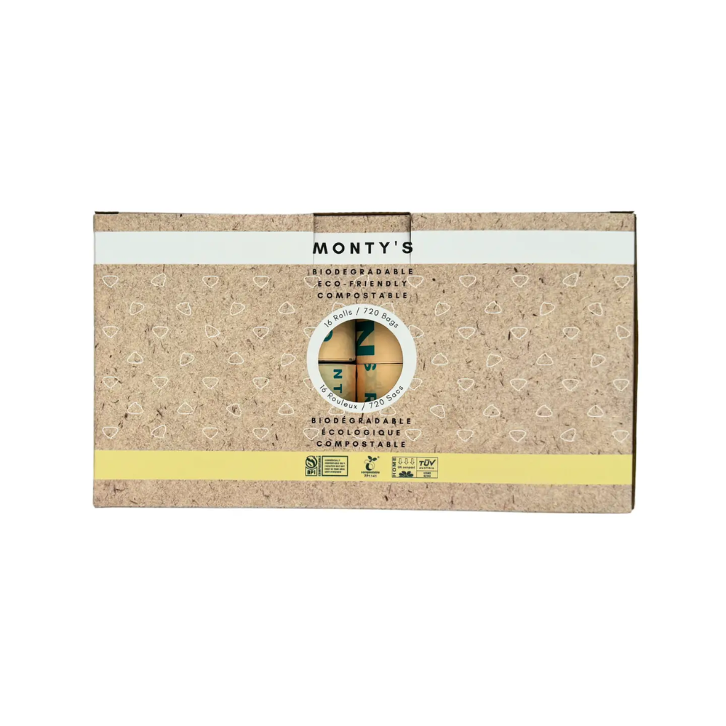 Bulk Compostable Dog Poop Bags - 45 Bag Rolls - 9x13": 4 Roll (180 Bags)