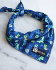 Cooling Dog Bandana - Dino: S/M
