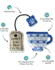 High Tea Cat Toy - Set of 2