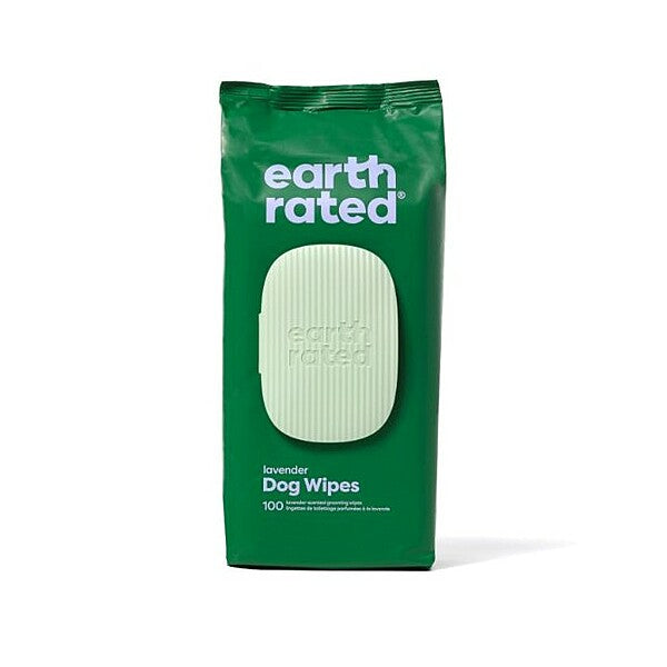 Compostable Lavender Pet Wipes 8x8&quot; (100pk)