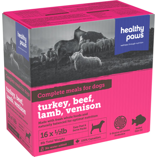 Dinner Turk/Lamb/Beef/Ven 8LB