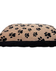 Gusset Luxury Bed Fleece Paw Prints 29x40"
