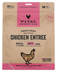 Freeze-Dried Raw Chicken Entree & Mixer Soft Nibs for Cats (12oz)